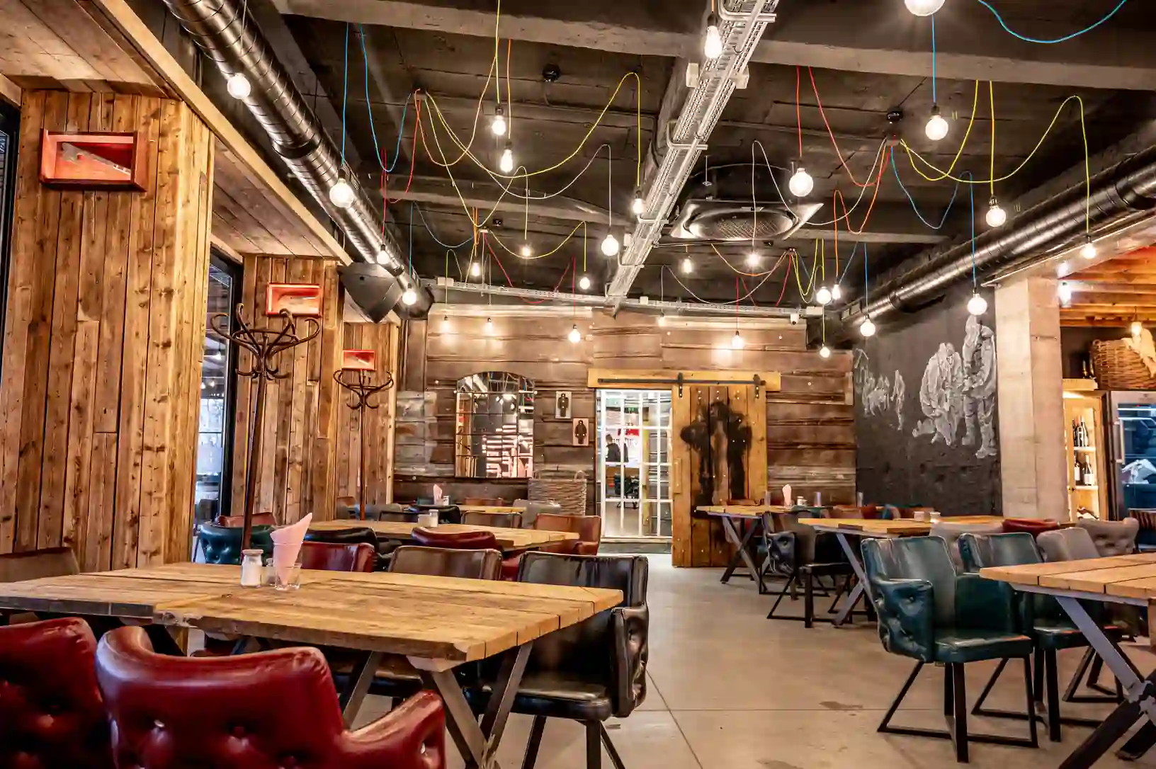 Interior of restaurant Kasapi Plovdiv