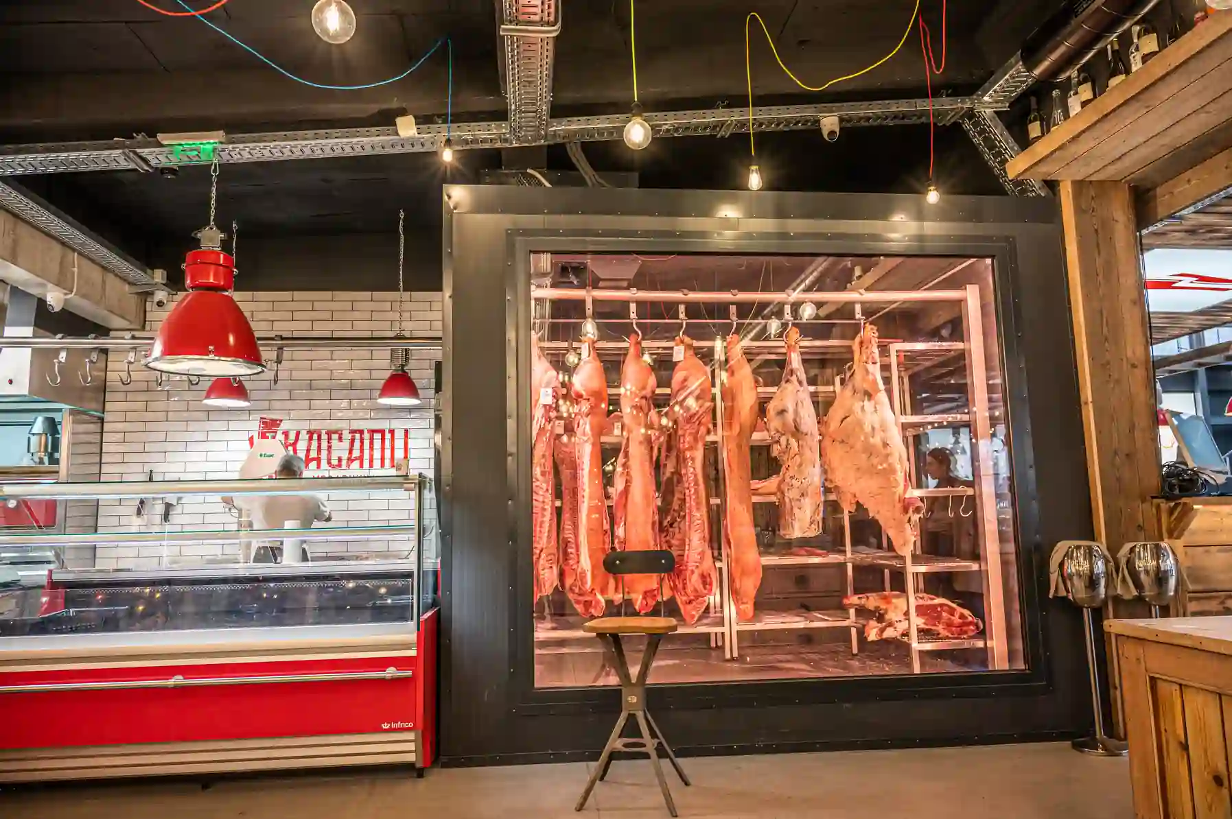 Interior of restaurant Kasapi Plovdiv