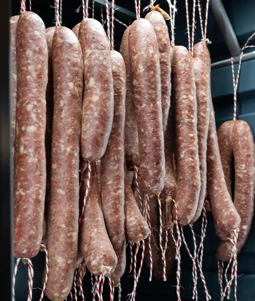 homemade sausages kasapi plovdiv
